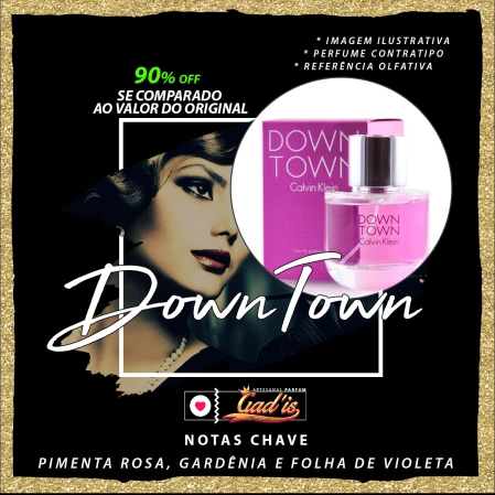 Perfume Similar Gadis 540 Inspirado em DownTown  Contratipo